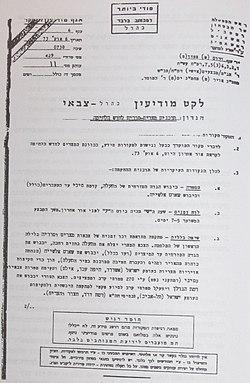 İsrail Askeri İstihbaratı  AMAN teşkiliatının 1973 Yom Kippur savaşı hakkındaki raporunun nüshası-Kaynak, Bavel Analyses Summery .jpg
